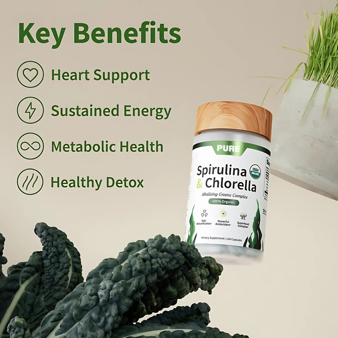 Puregenix® Gut Health + Spirulina & Chlorella - Bundle